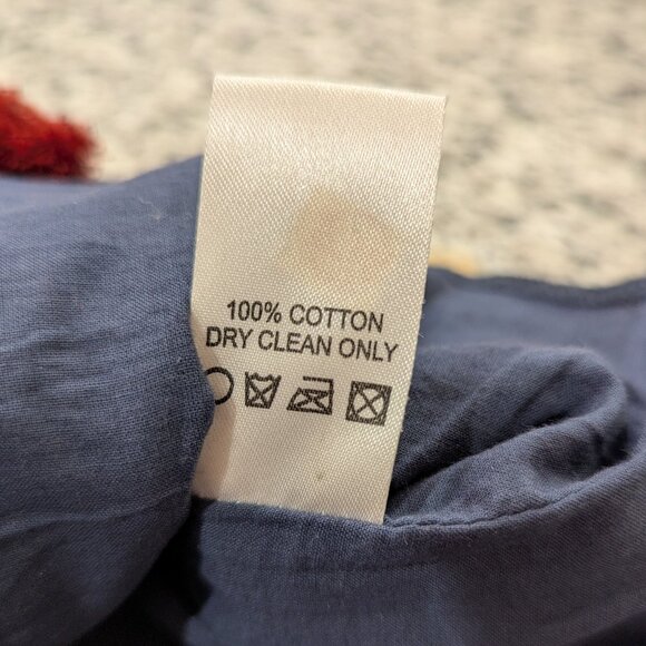 JUDITH MARCH Tassel Skirt L Aztec Southwestern Thick Cotton Multi-Colored - Picture 7 of 8